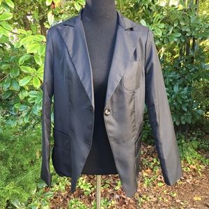 Owind black blazer women xl